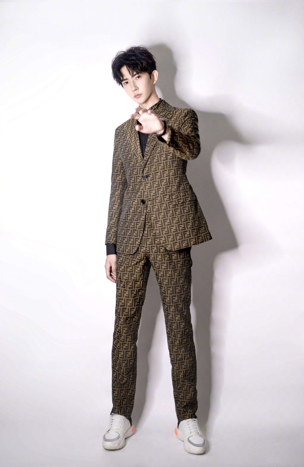 于朦胧秋日复古西装写真图片66