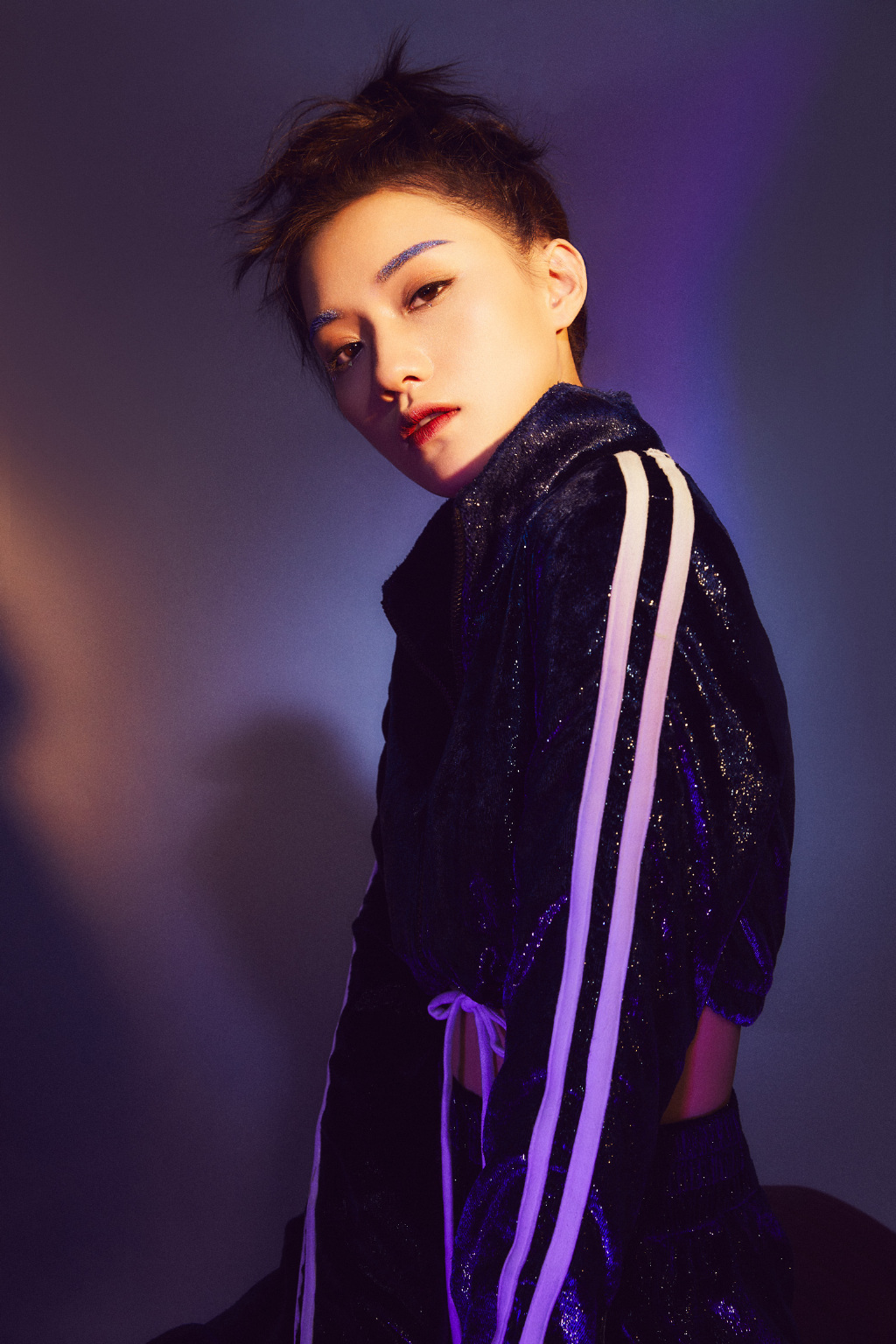 陈意涵酷黑时尚写真图片56