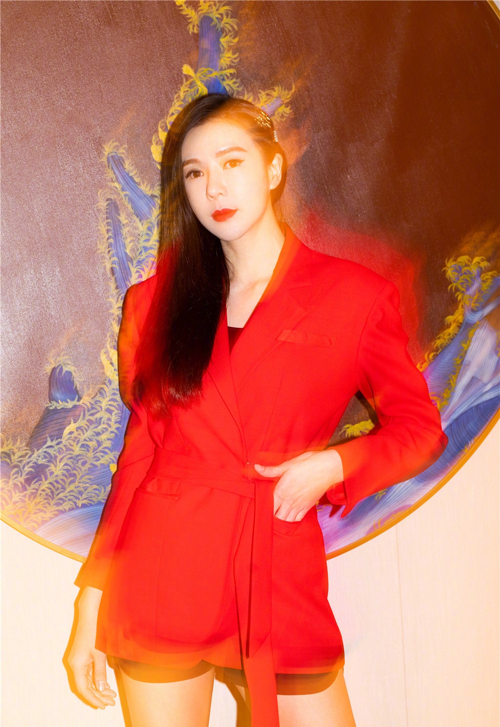 周韦彤甜酷美艳写真图片66