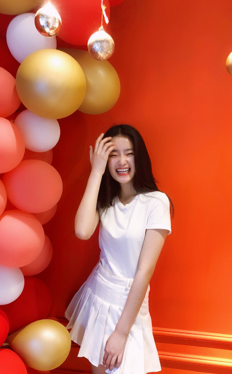 柴蔚可爱俏皮生活照图片79