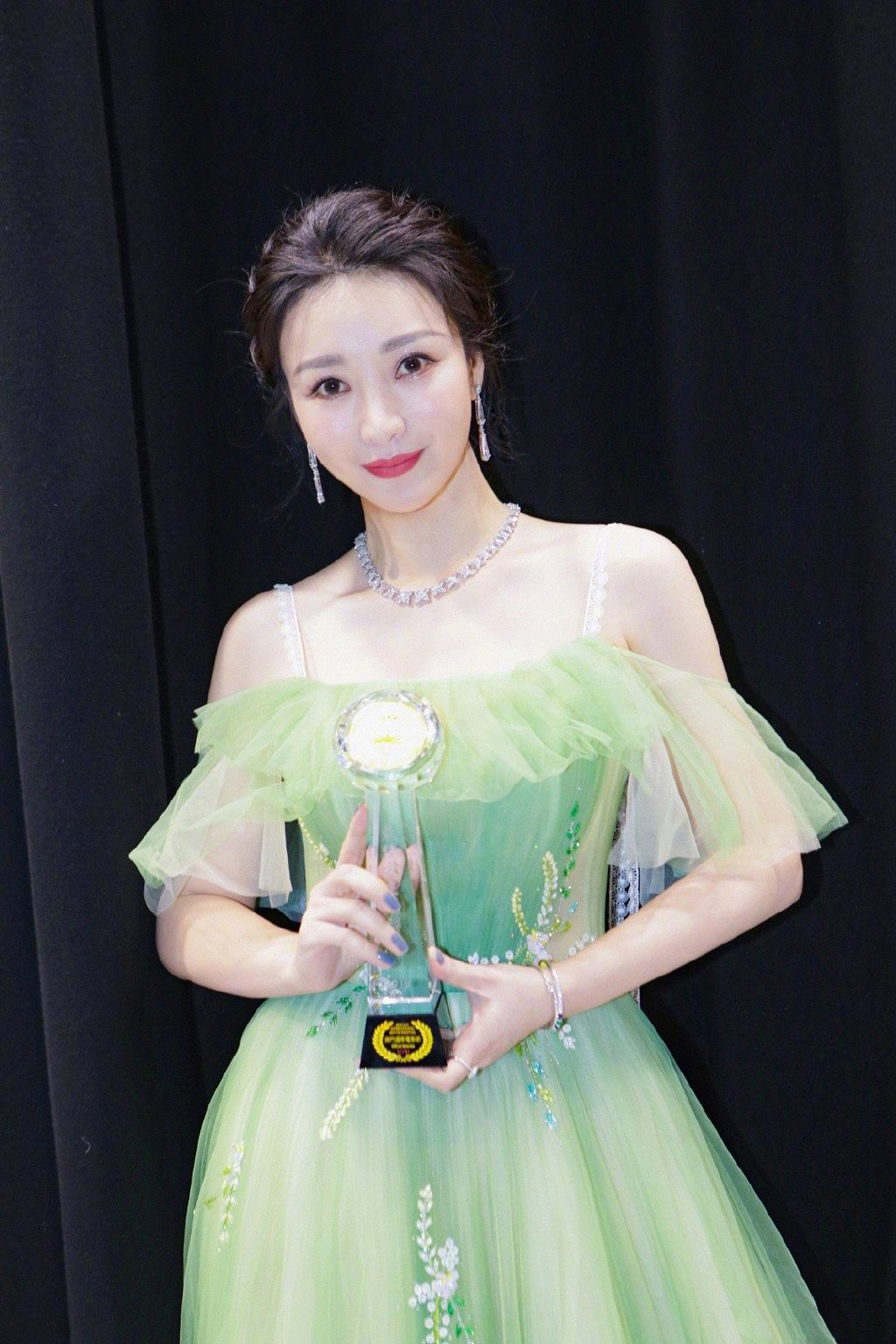 柳岩仙气纱裙写真图片1212