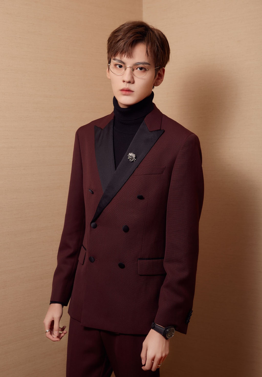 毕雯珺冷峻帅气西装写真36