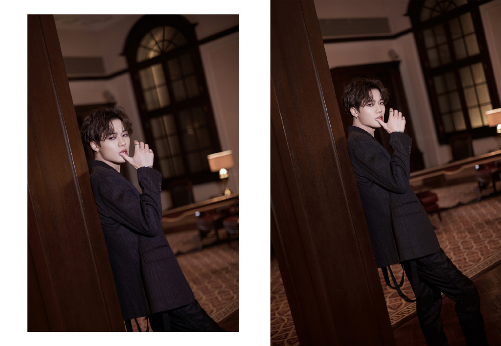 林彦俊机车风西装look帅气图片99