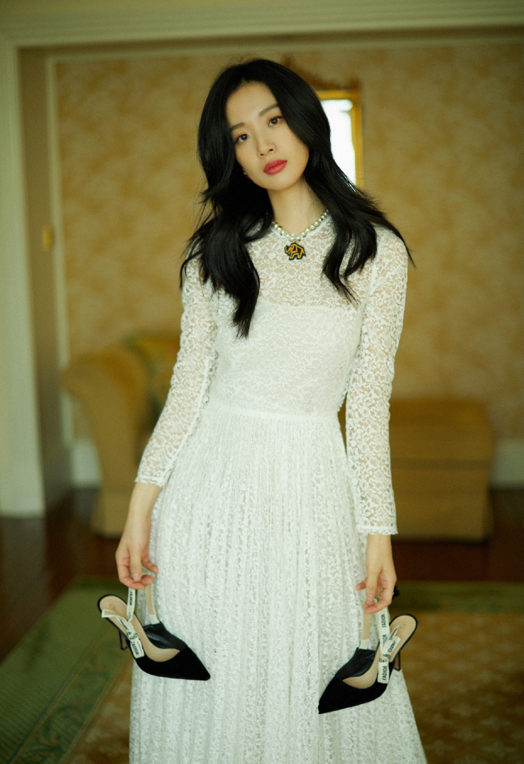 李梦优雅浪漫光影写真图片29