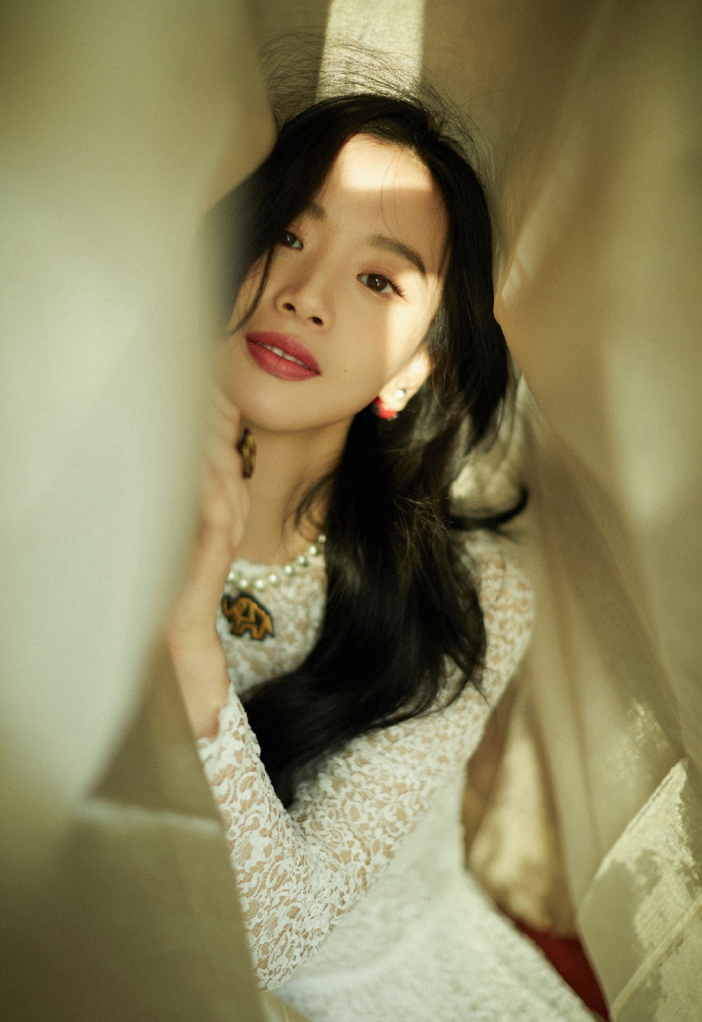李梦优雅浪漫光影写真图片99