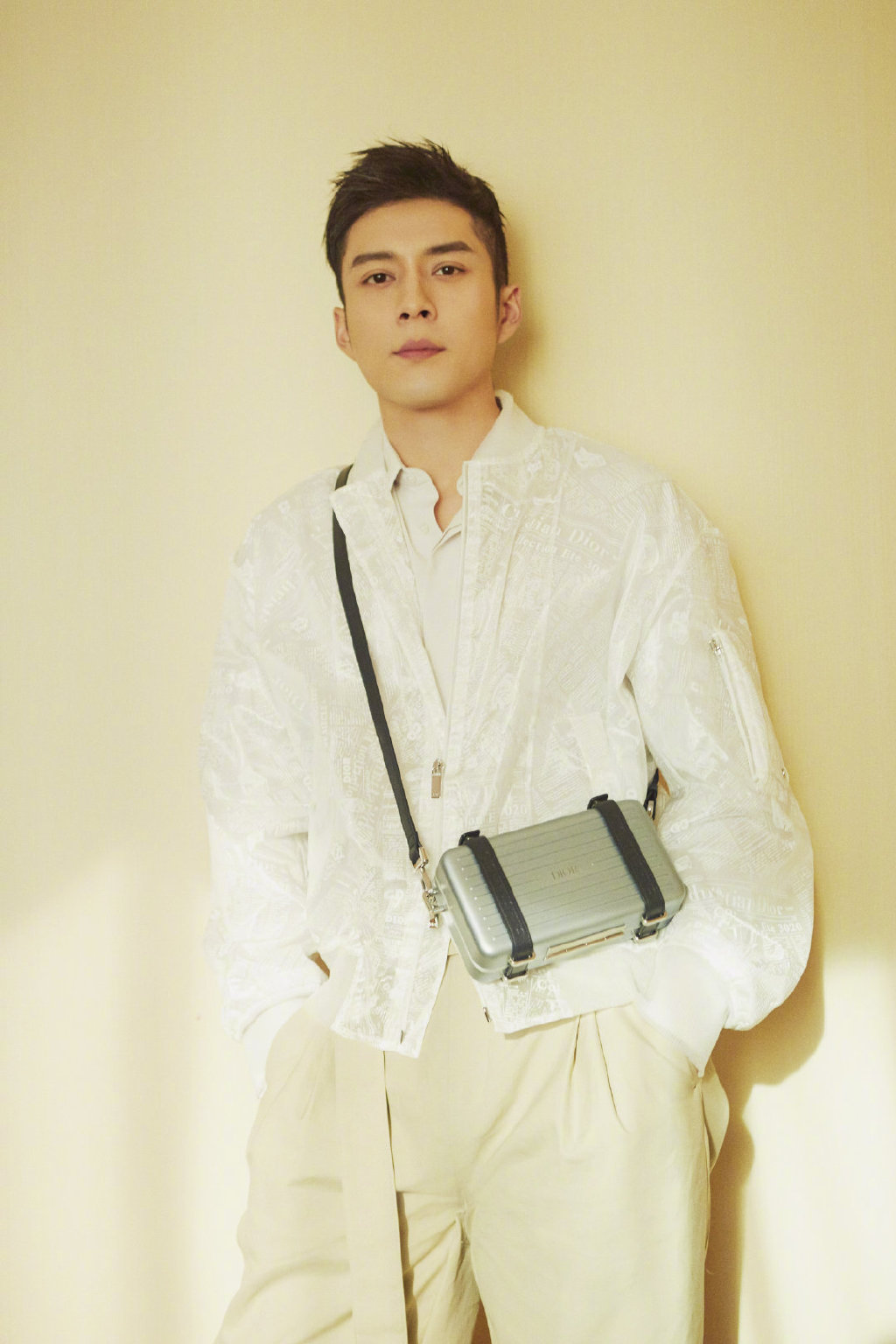 韩东君简约白衬衫文艺写真图片36