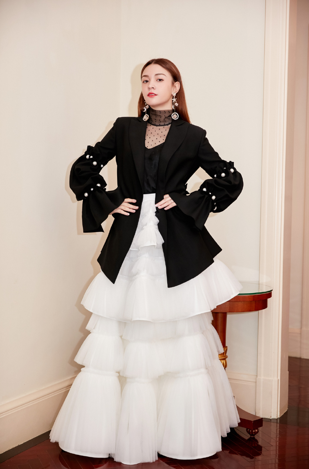 张榕容蛋糕裙甜美写真图片810