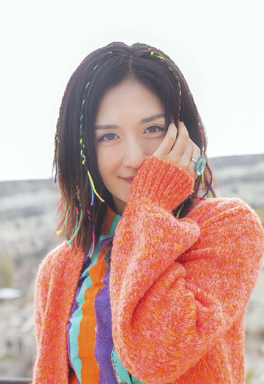 谢娜土耳其旅行私服照图片99