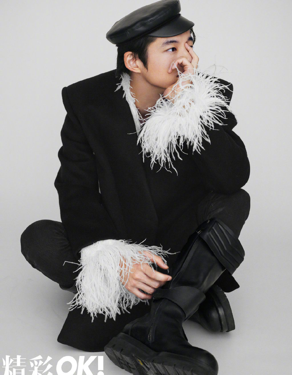 坂口健太郎蕾丝西装造型帅气写真313