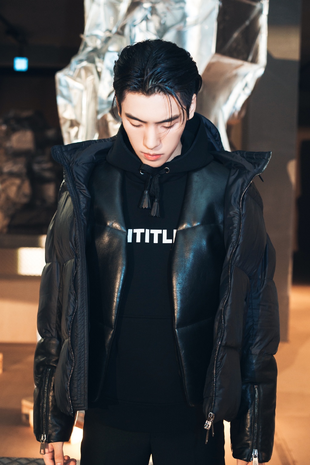 王子异米兰时装周帅气图片79