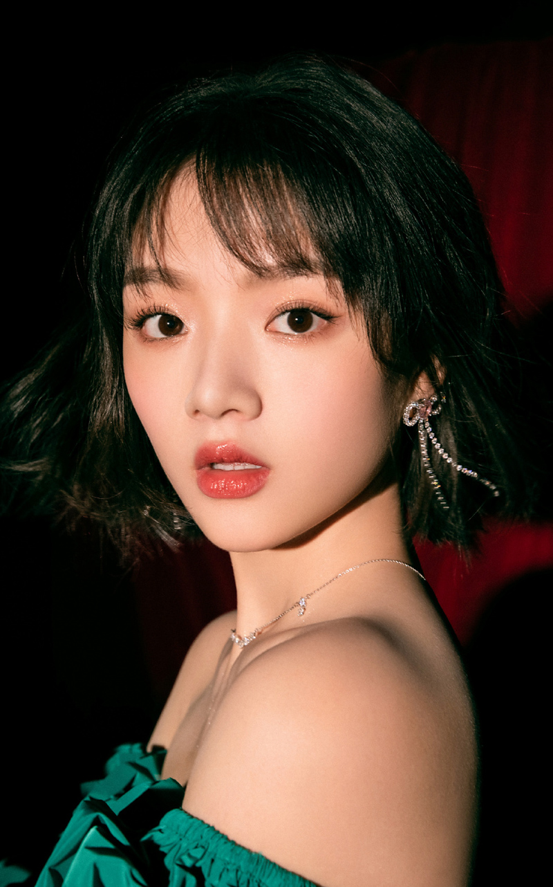 任敏丝绒短裙性感写真图片55