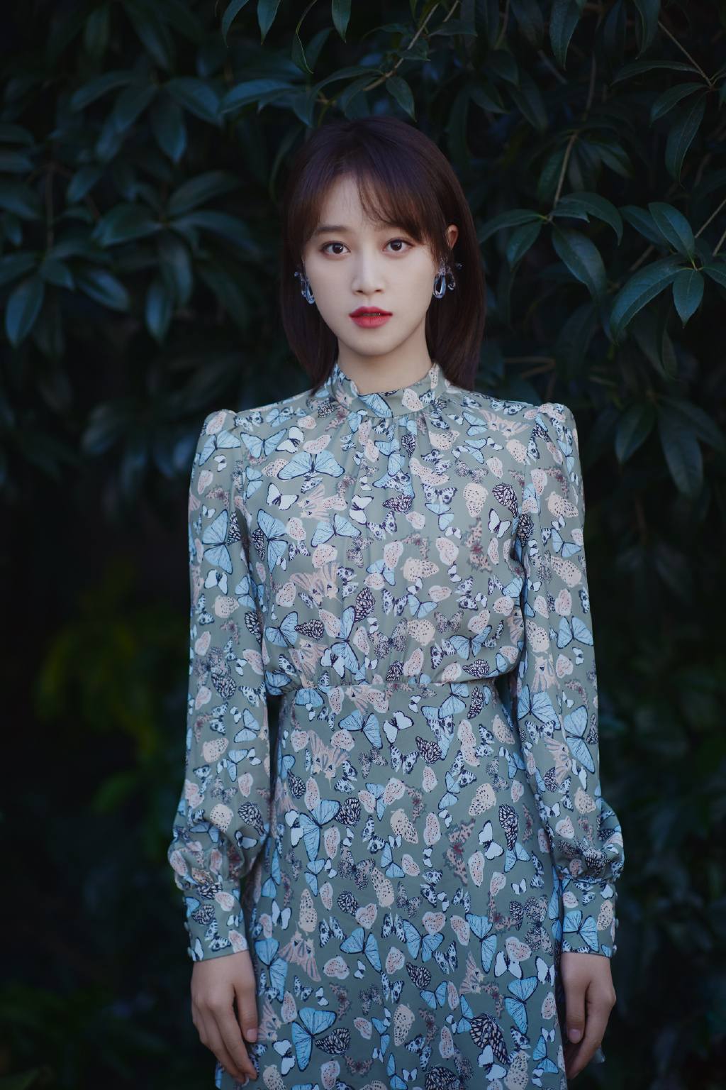 蓝盈莹蝴蝶裙性感优雅写真图片710