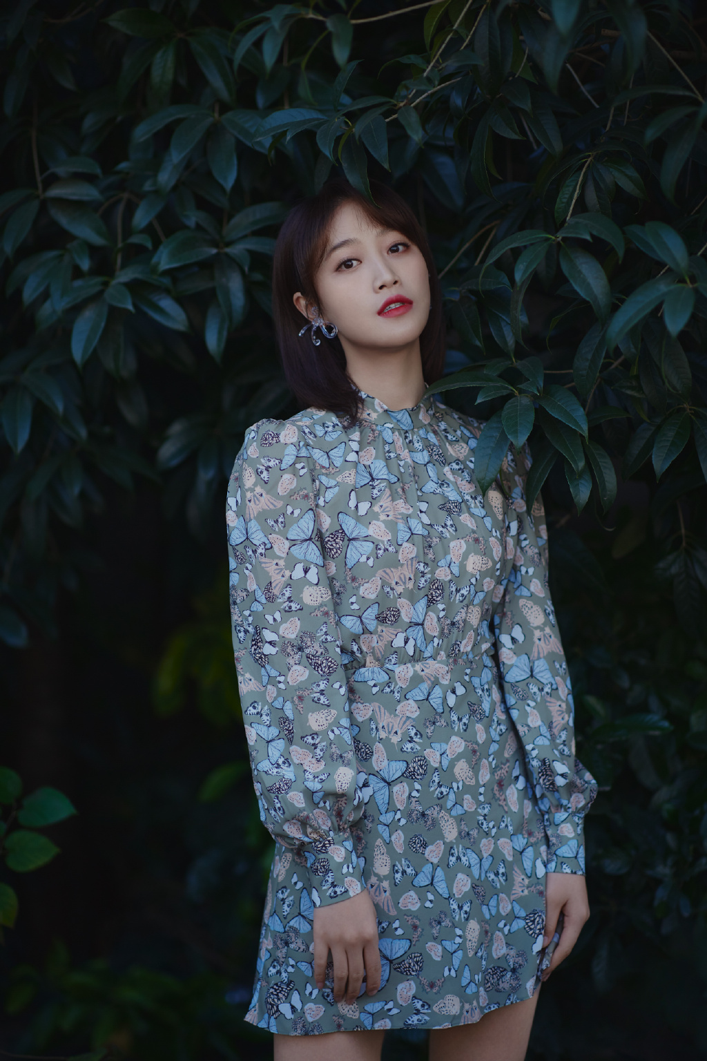 蓝盈莹蝴蝶裙性感优雅写真图片910