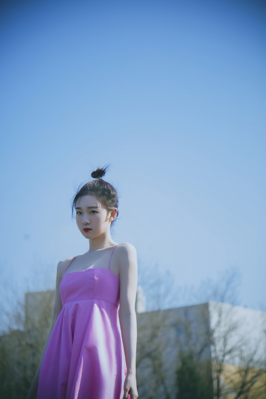 李子璇抹胸裙性感写真图片35