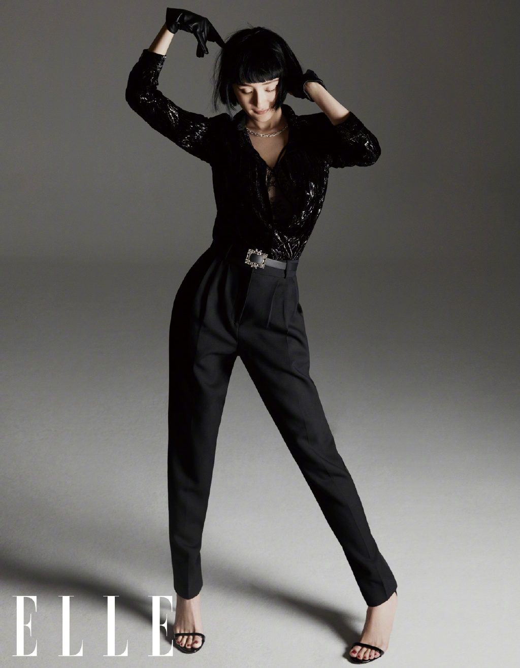 杨幂短发性感甜酷写真图片1214