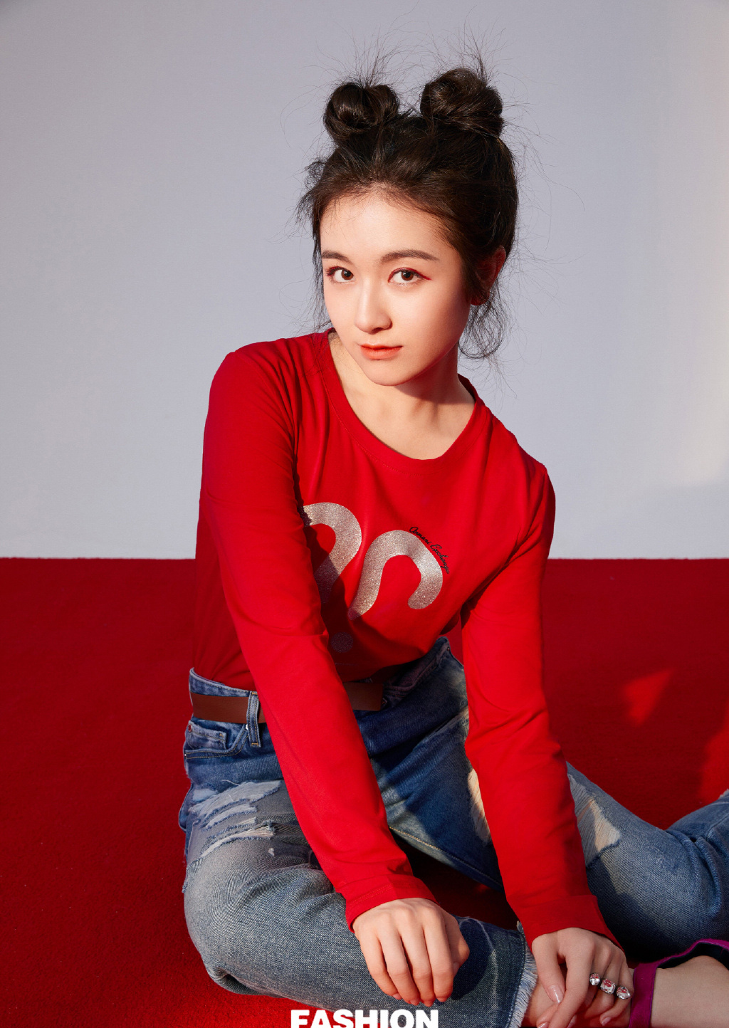 李兰迪烈焰红唇性感写真图片77