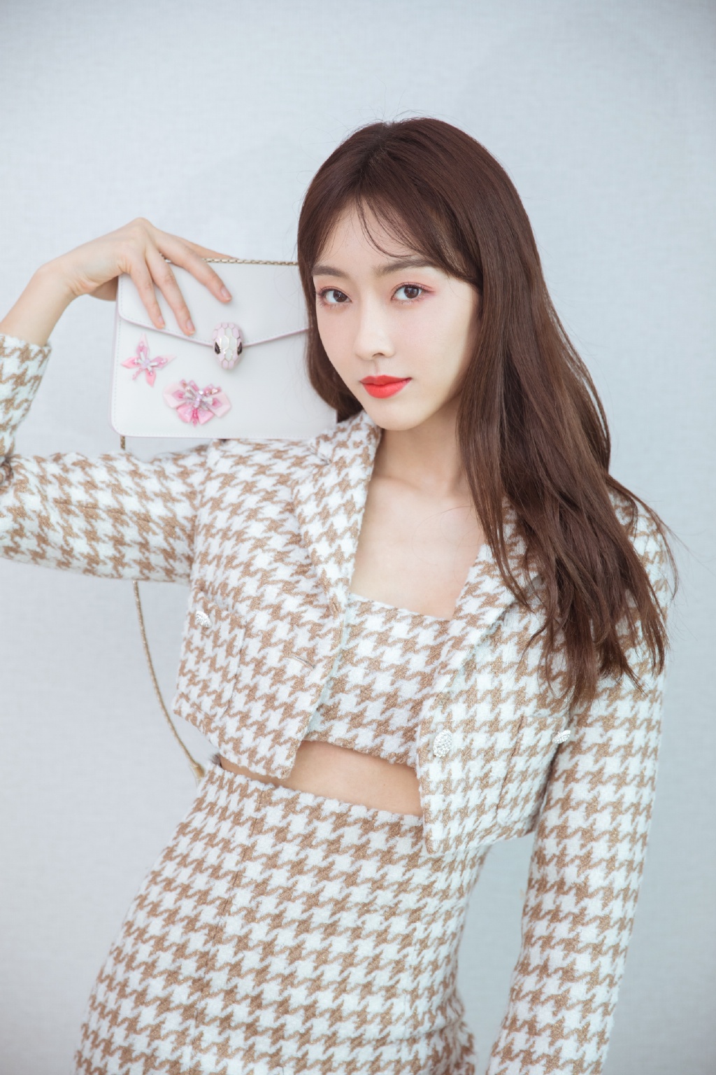 宣璐纹格装性感写真图片34