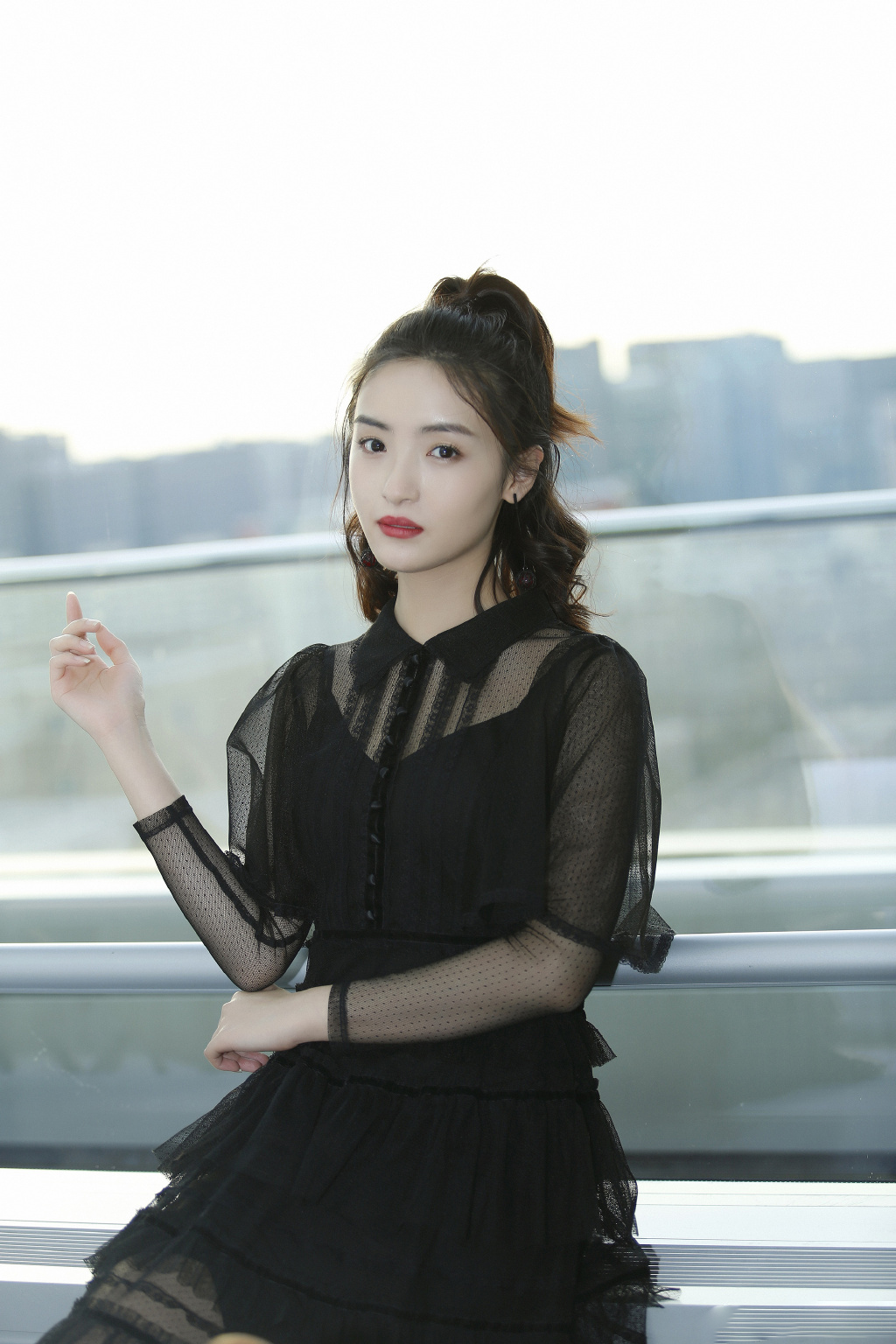 孙嘉琪透视薄纱性感写真图片34