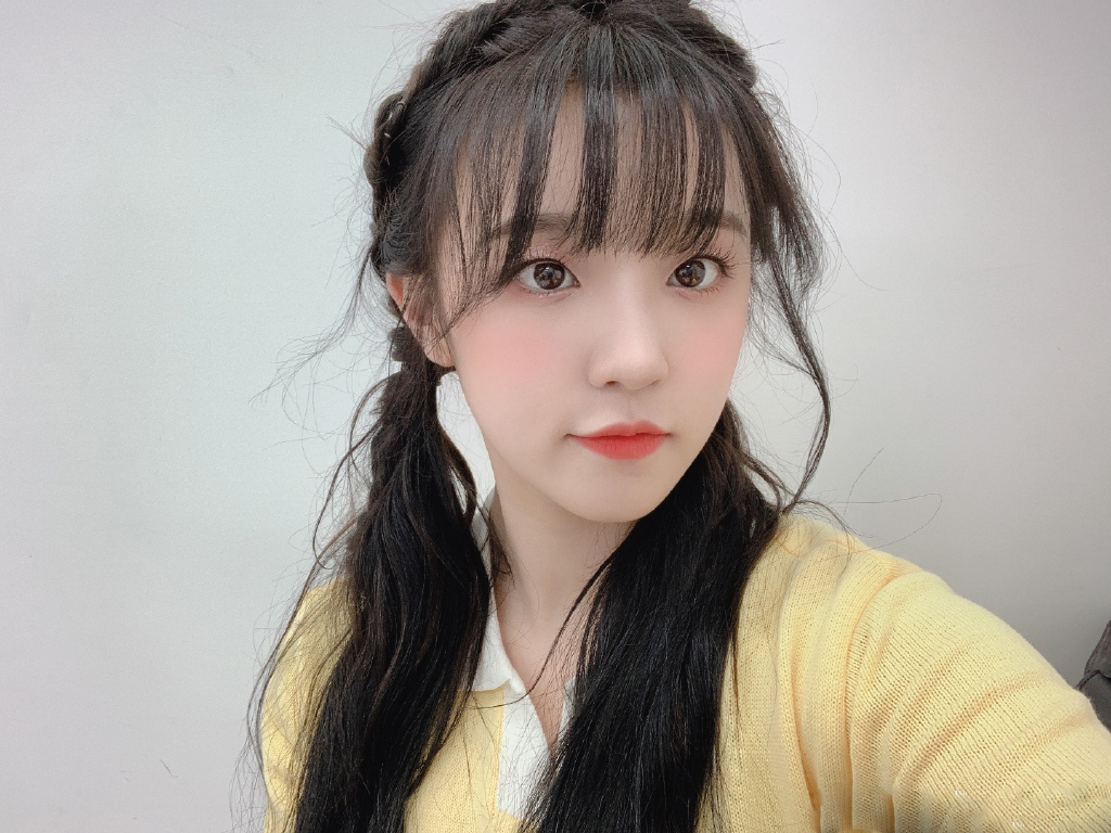 宋雨琦双马尾俏丽自拍照图片44
