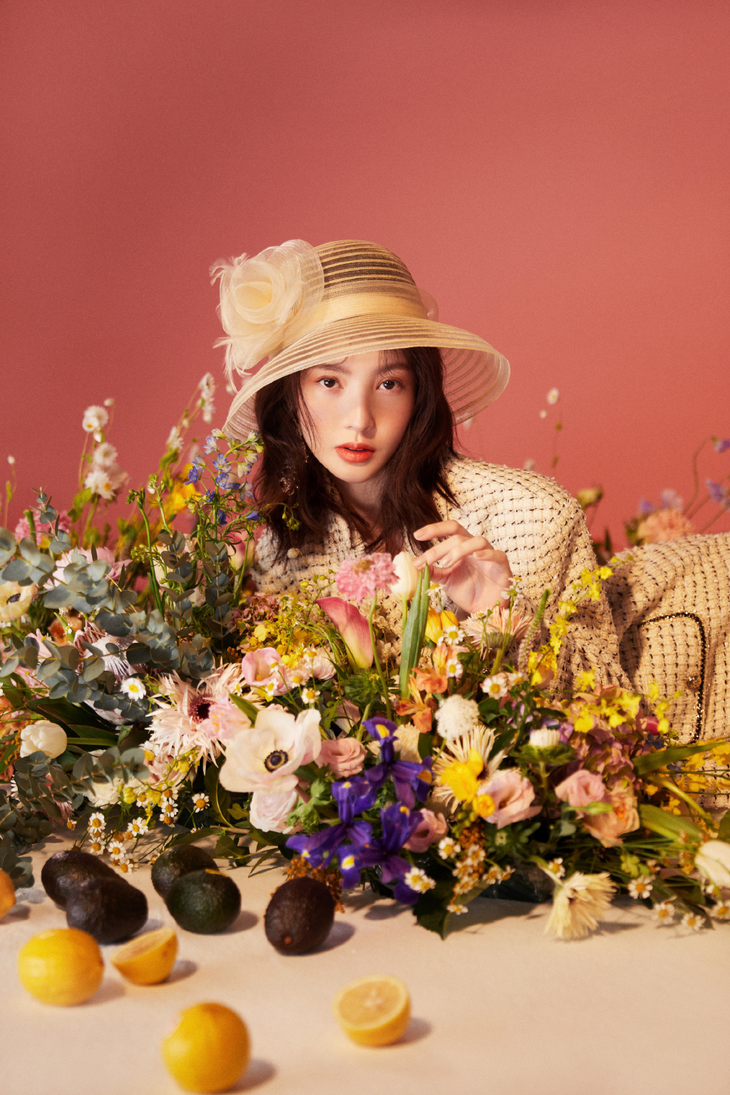 金晨清新靓丽时尚写真图片1517