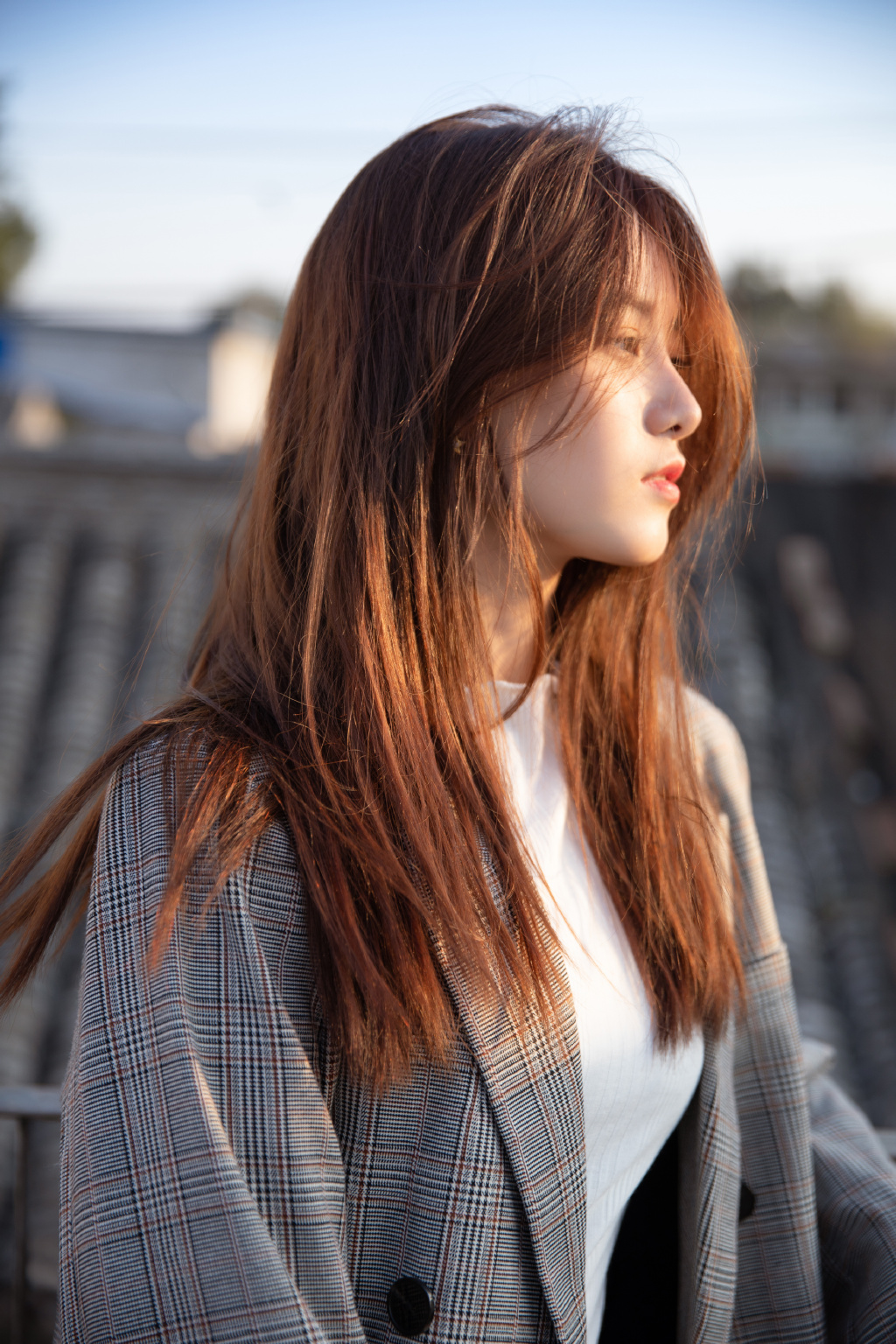 徐艺洋御姐范性感户外写真29