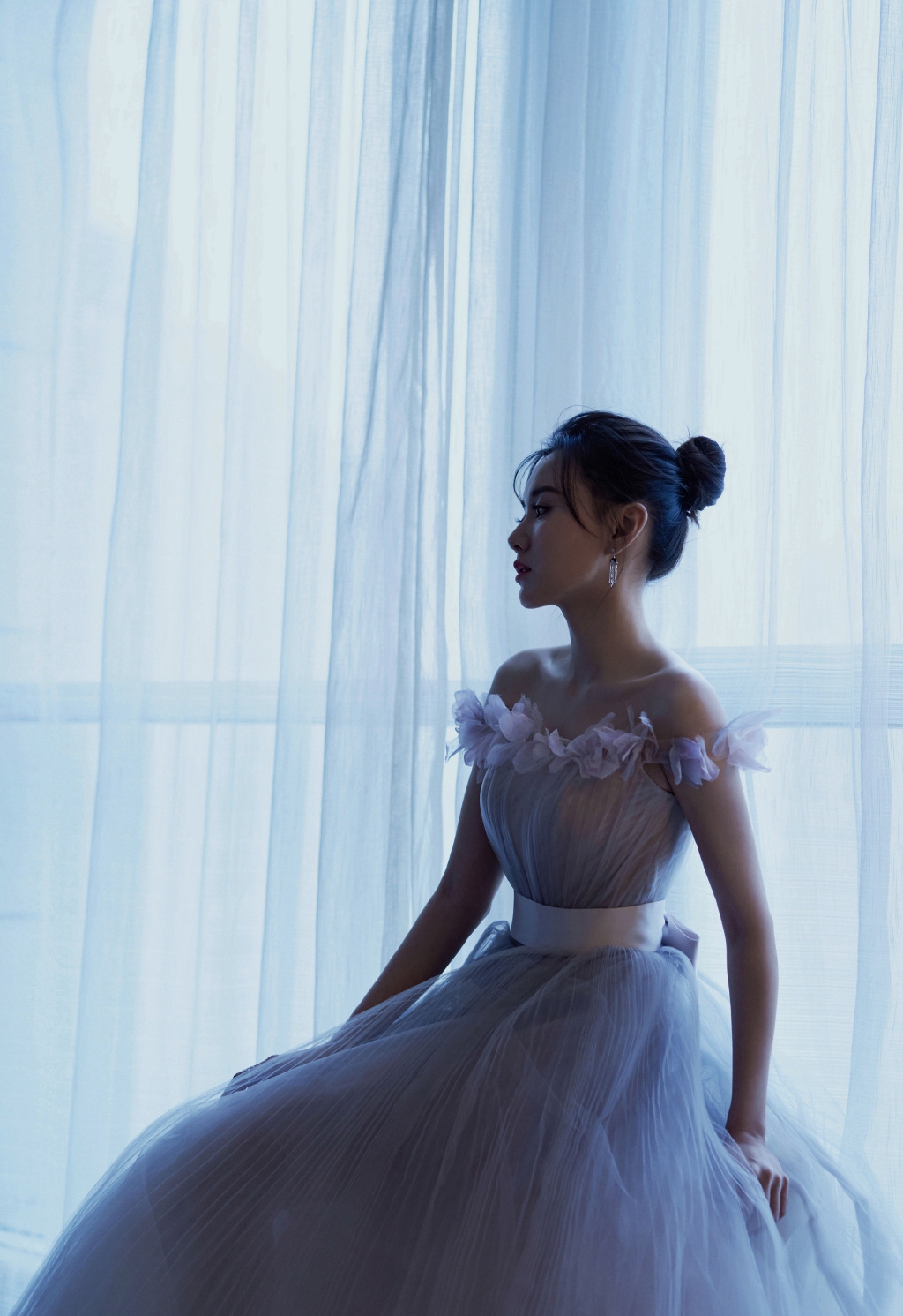 江铠同纱裙灵动飘逸写真图片67