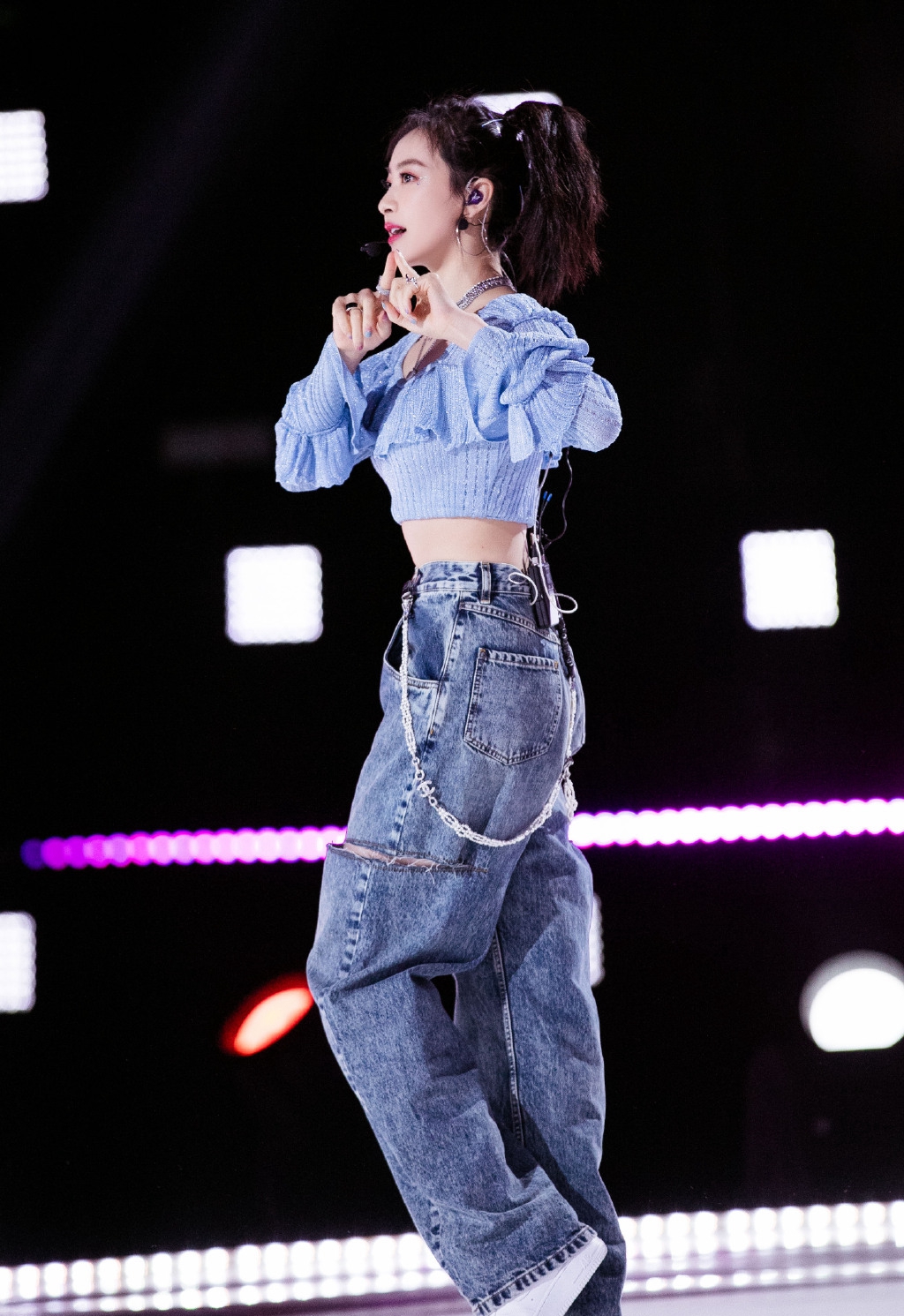 宋茜清爽灵动舞台照图片26