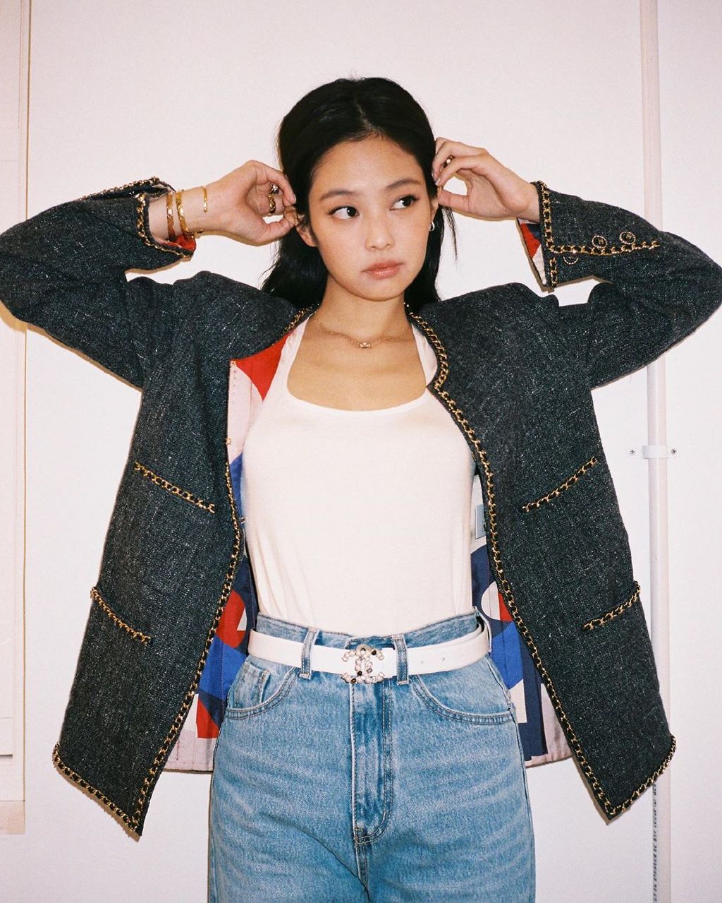jennie金智妮复古风性感写真89