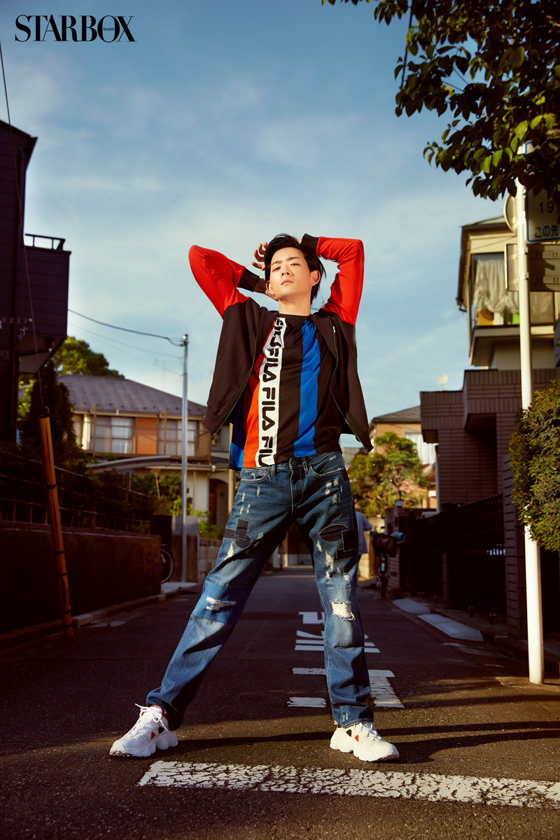 龙星凉帅气养眼写真图片26