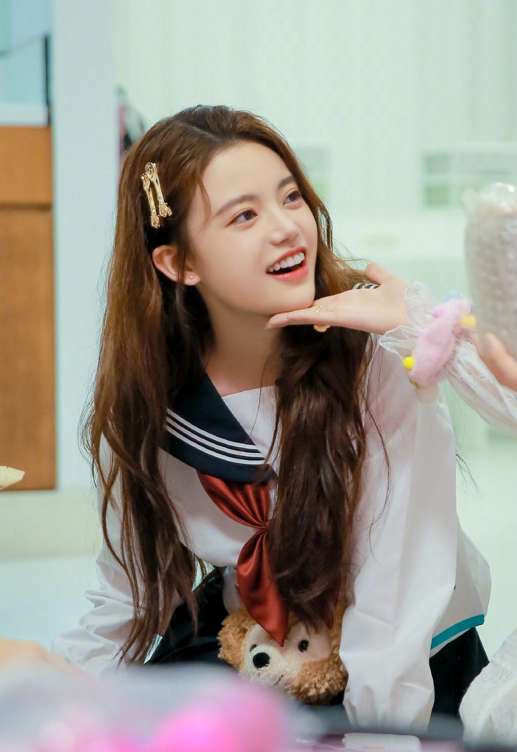 孙珍妮创造营2020学员制服图片510