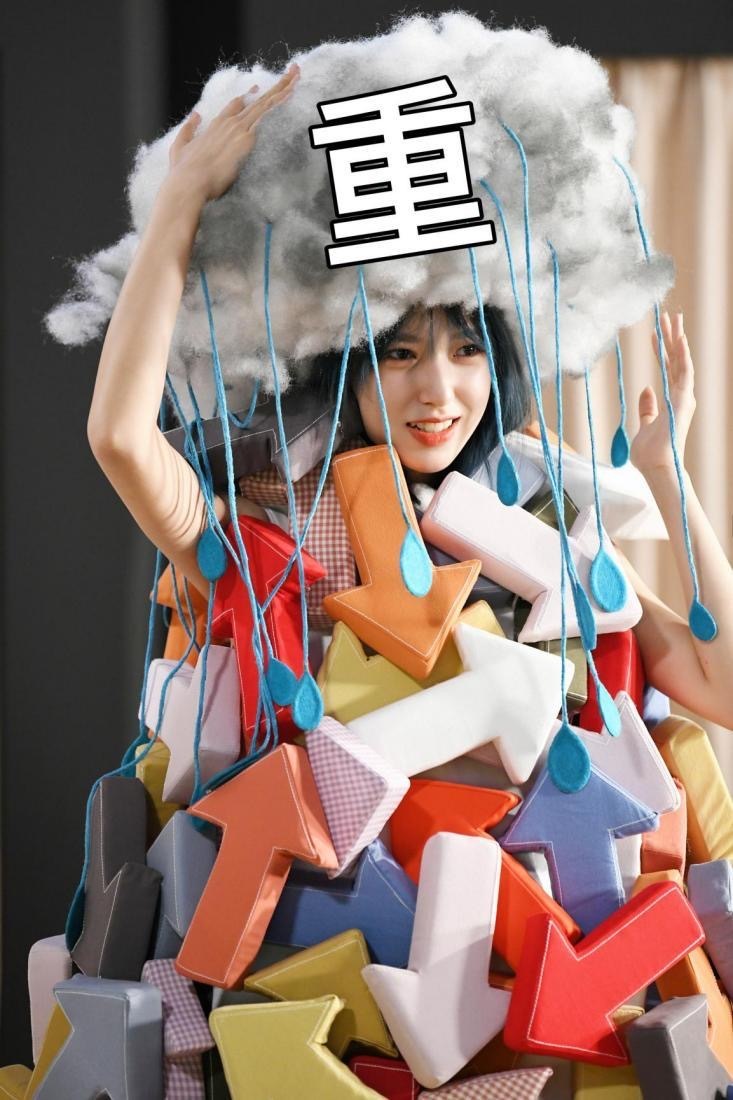 程潇奔跑吧甜美剧照图片16