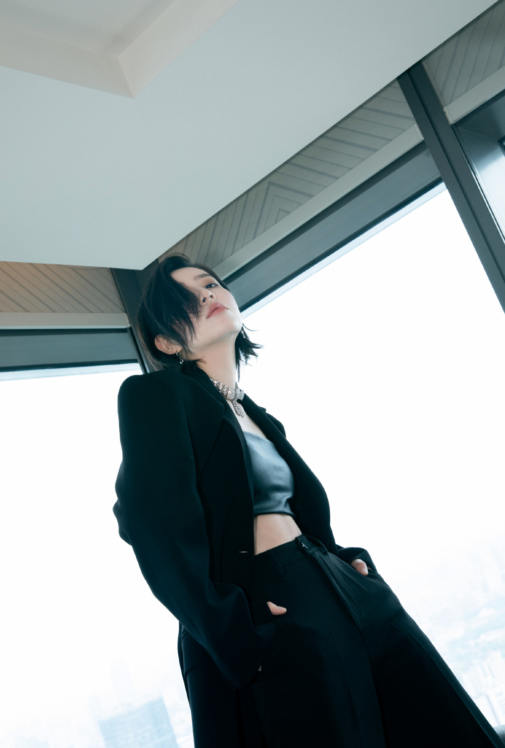 李斯丹妮黑色西装魅力写真图片67