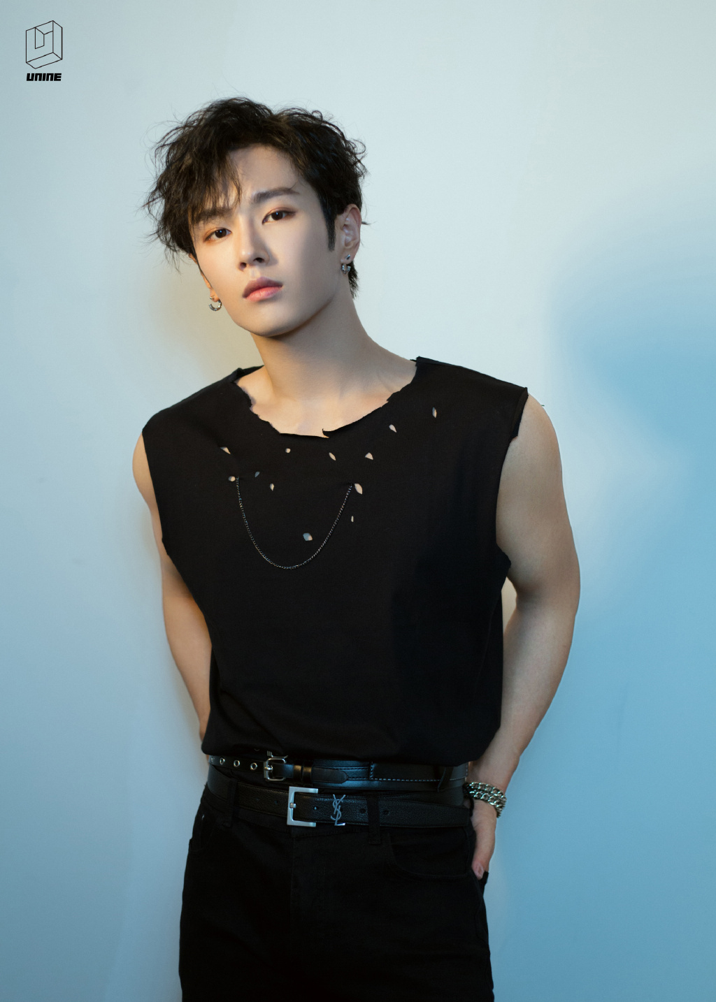 unine黑白搭时尚帅气写真59