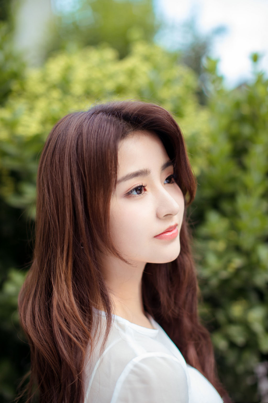 金子涵夏日清新白裙写真图片26