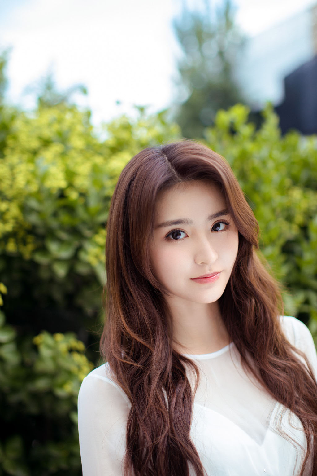 金子涵夏日清新白裙写真图片66