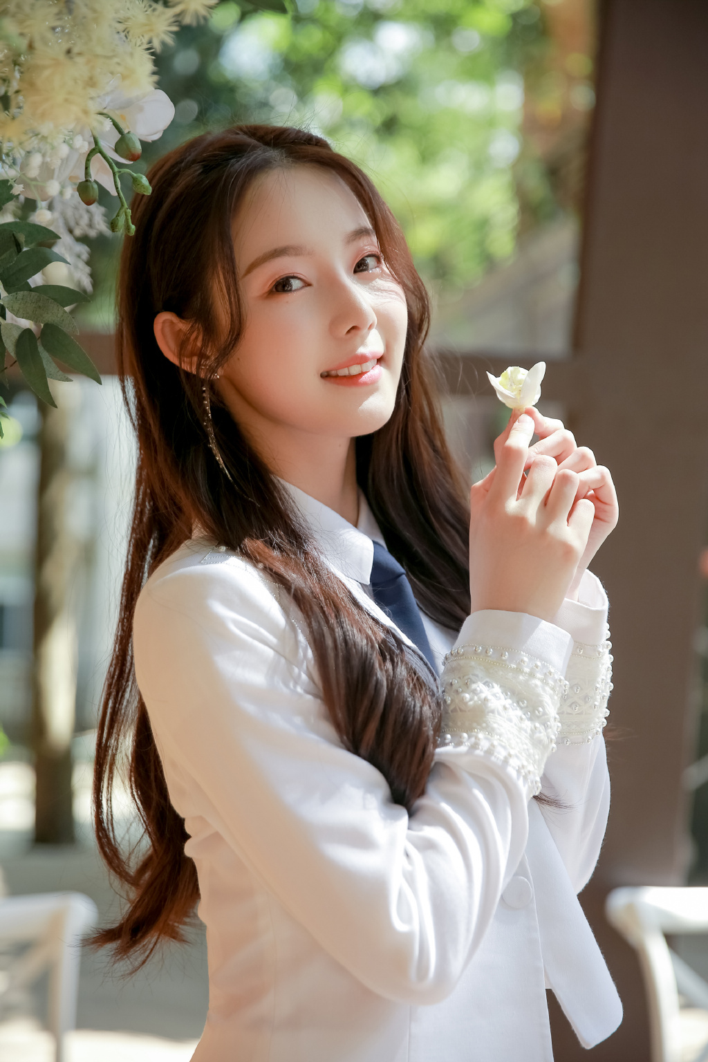 冯琬贺女团制服甜美写真图片34