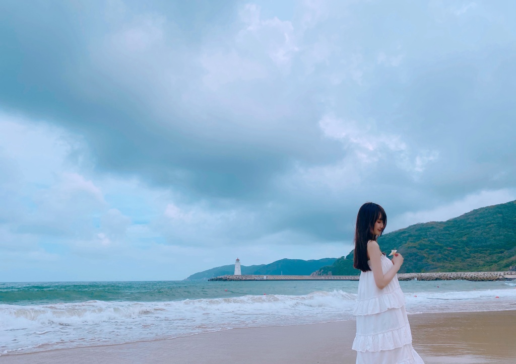 马泽涵沙滩性感甜美写真图片111