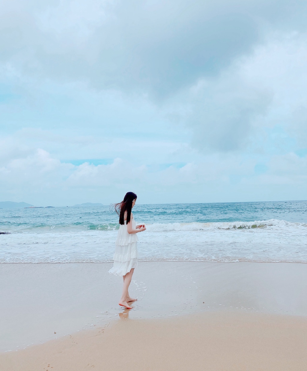 马泽涵沙滩性感甜美写真图片711