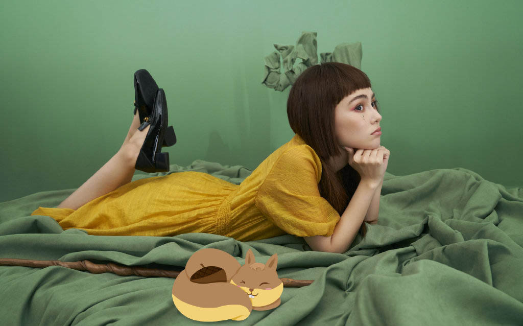 昆凌齐刘海复古写真大片,分享一组昆凌图片给大家,图中的明星图片壁纸