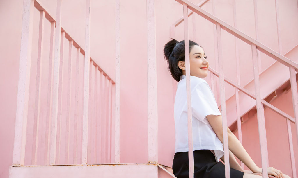 许芳铱清纯元气制服写真图片78