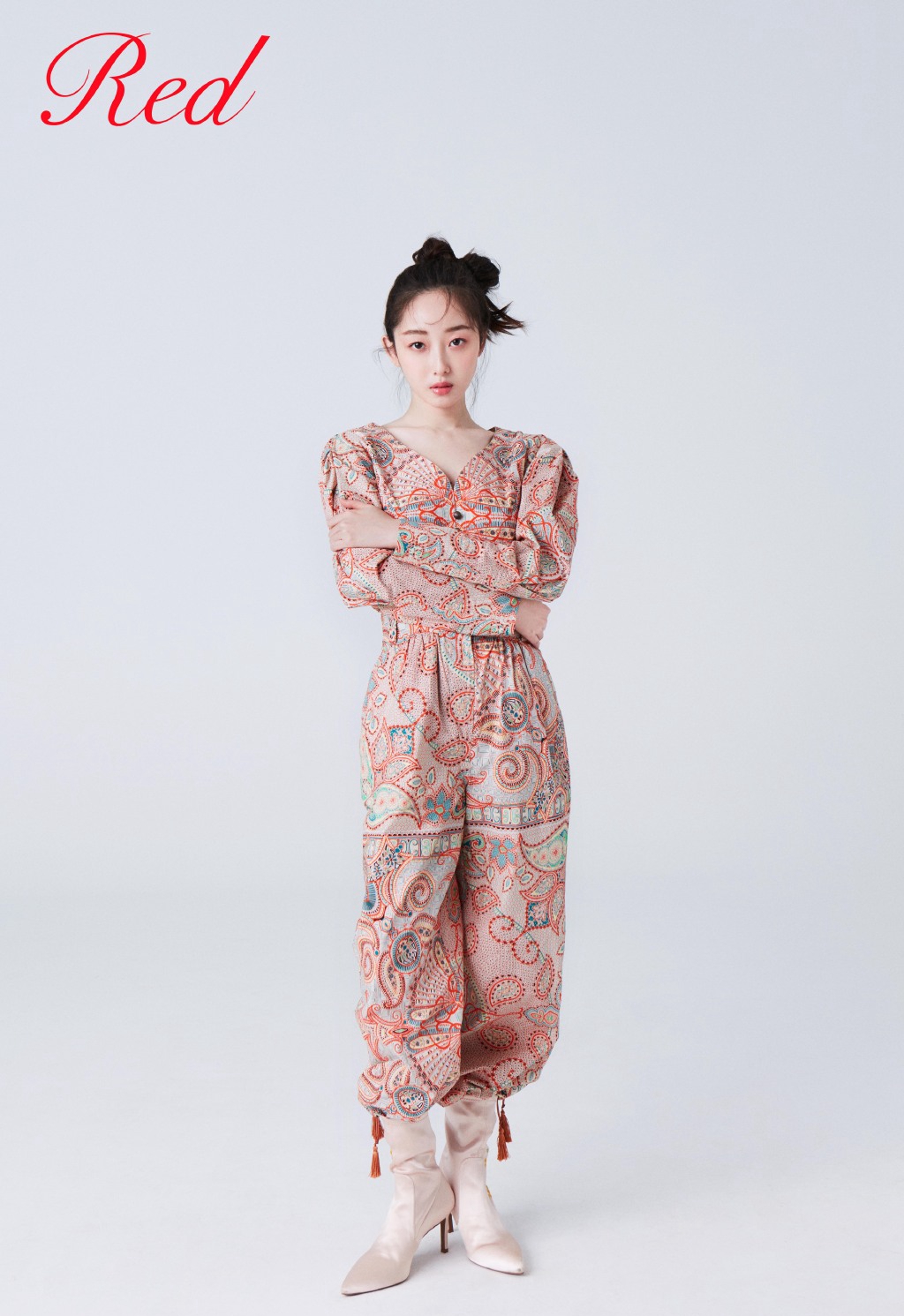 蒋梦婕露肩裙性感写真图片810