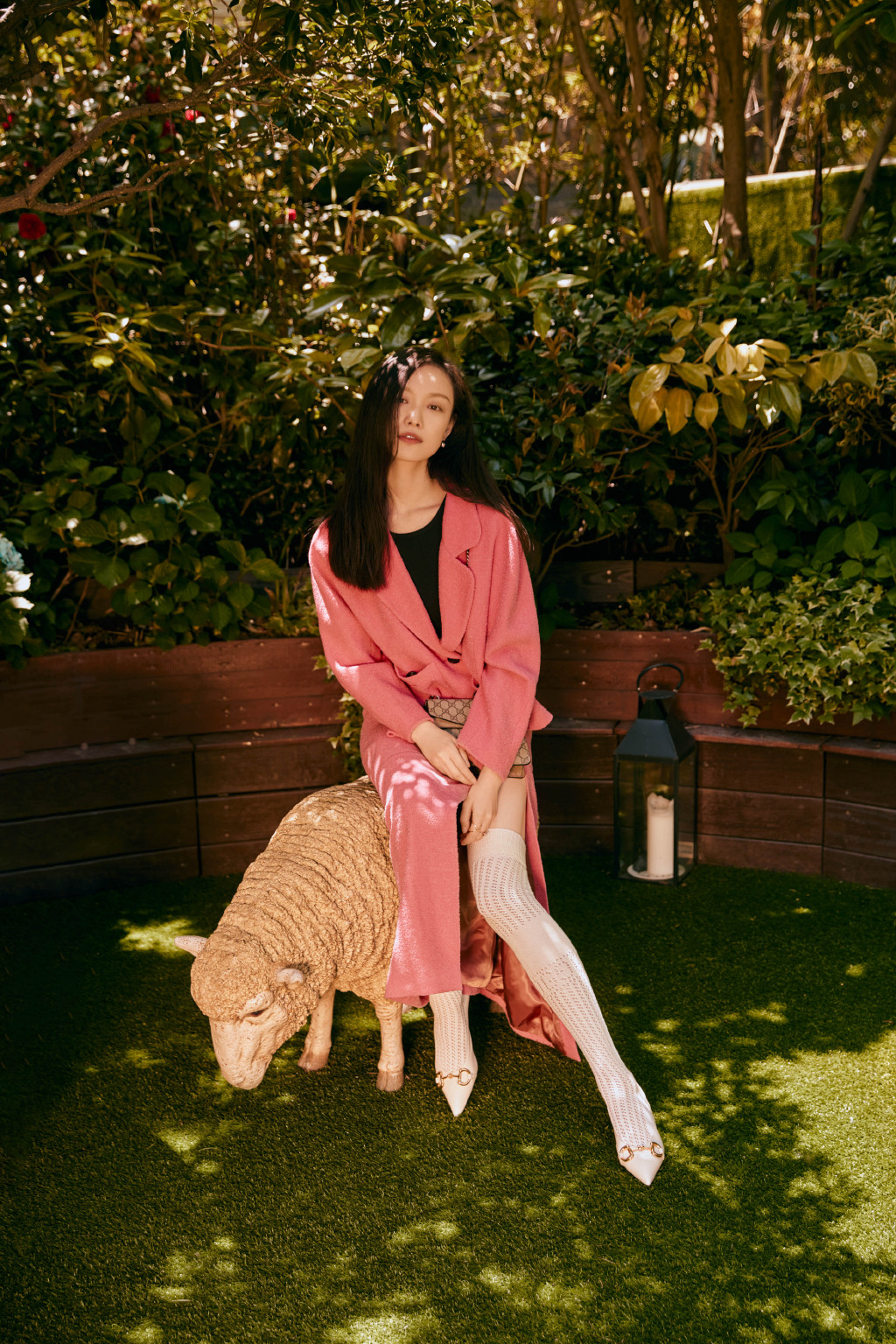 倪妮优雅性感街拍写真图片18