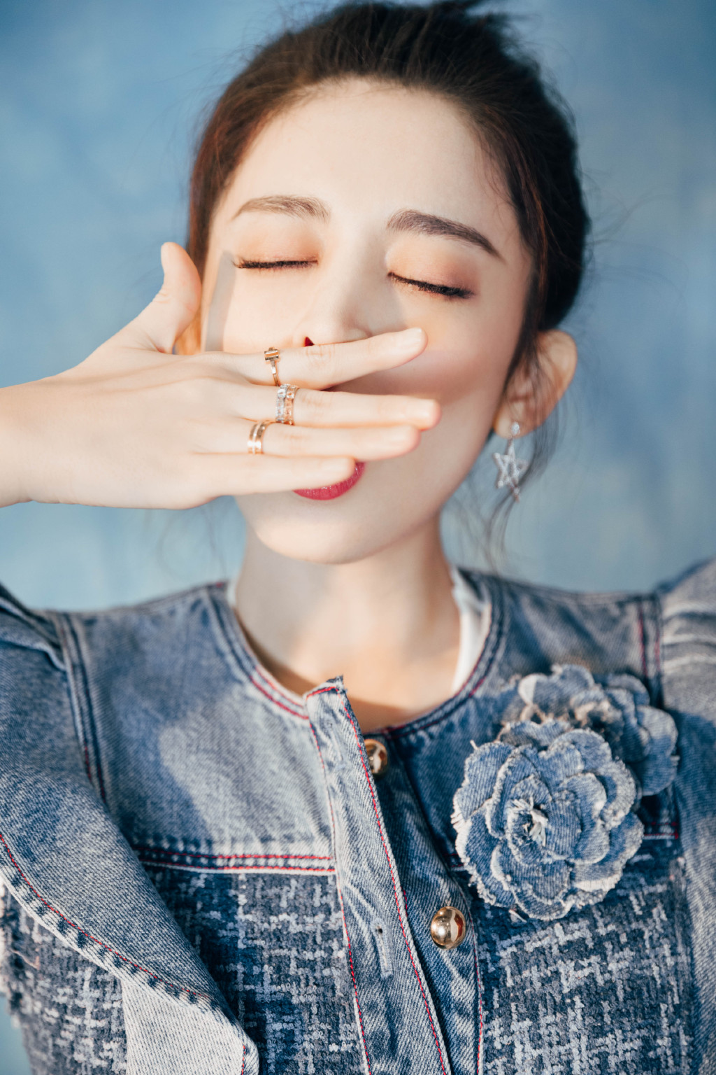 明星图片 大陆 女 古力娜扎 古力娜扎清爽甜美写真图片(8/8)古力