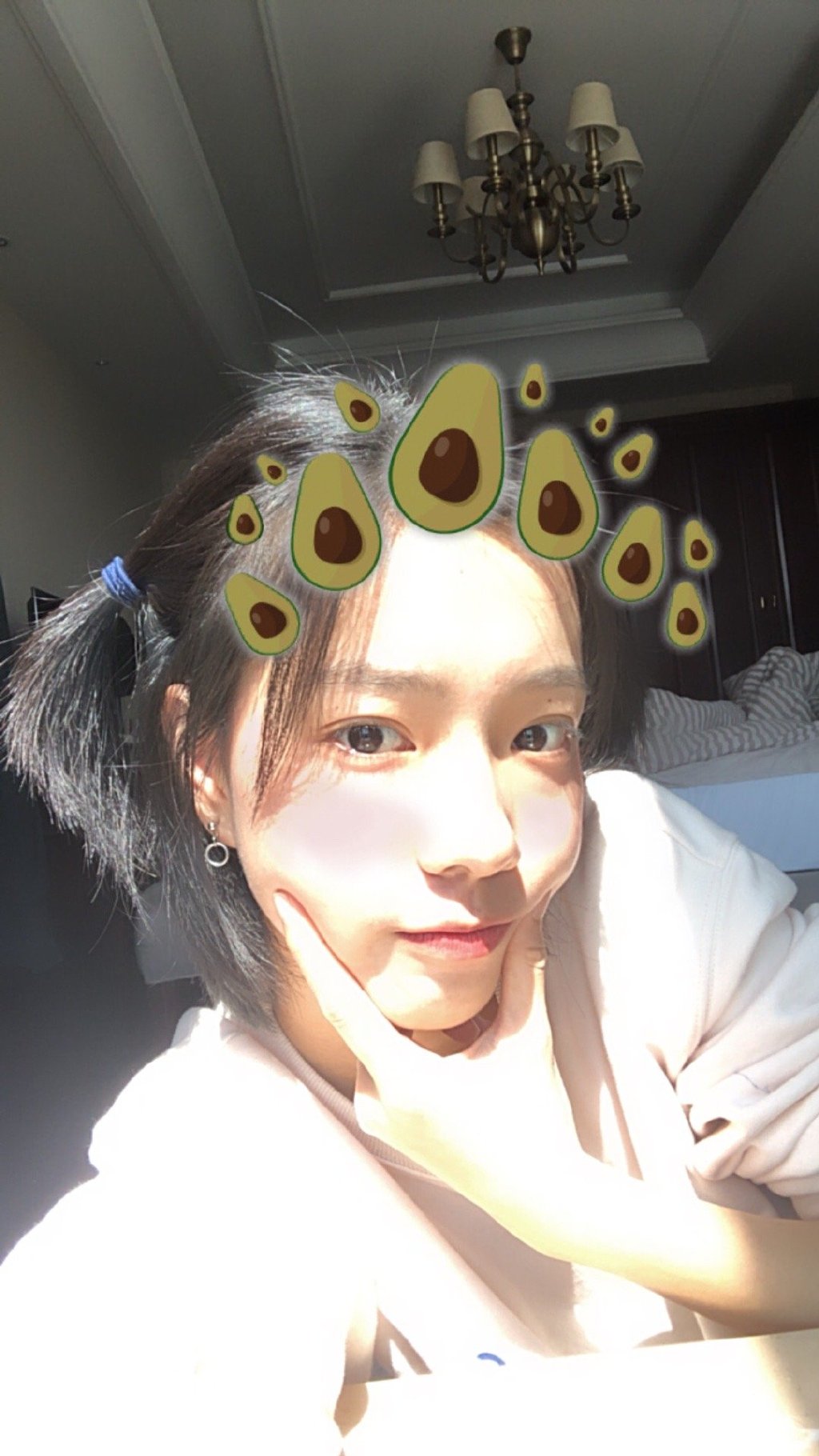 庄达菲俏皮自拍照图片34