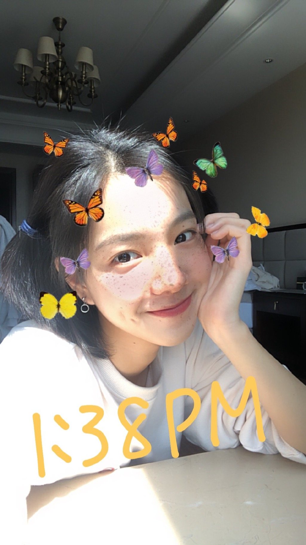 庄达菲俏皮自拍照图片44