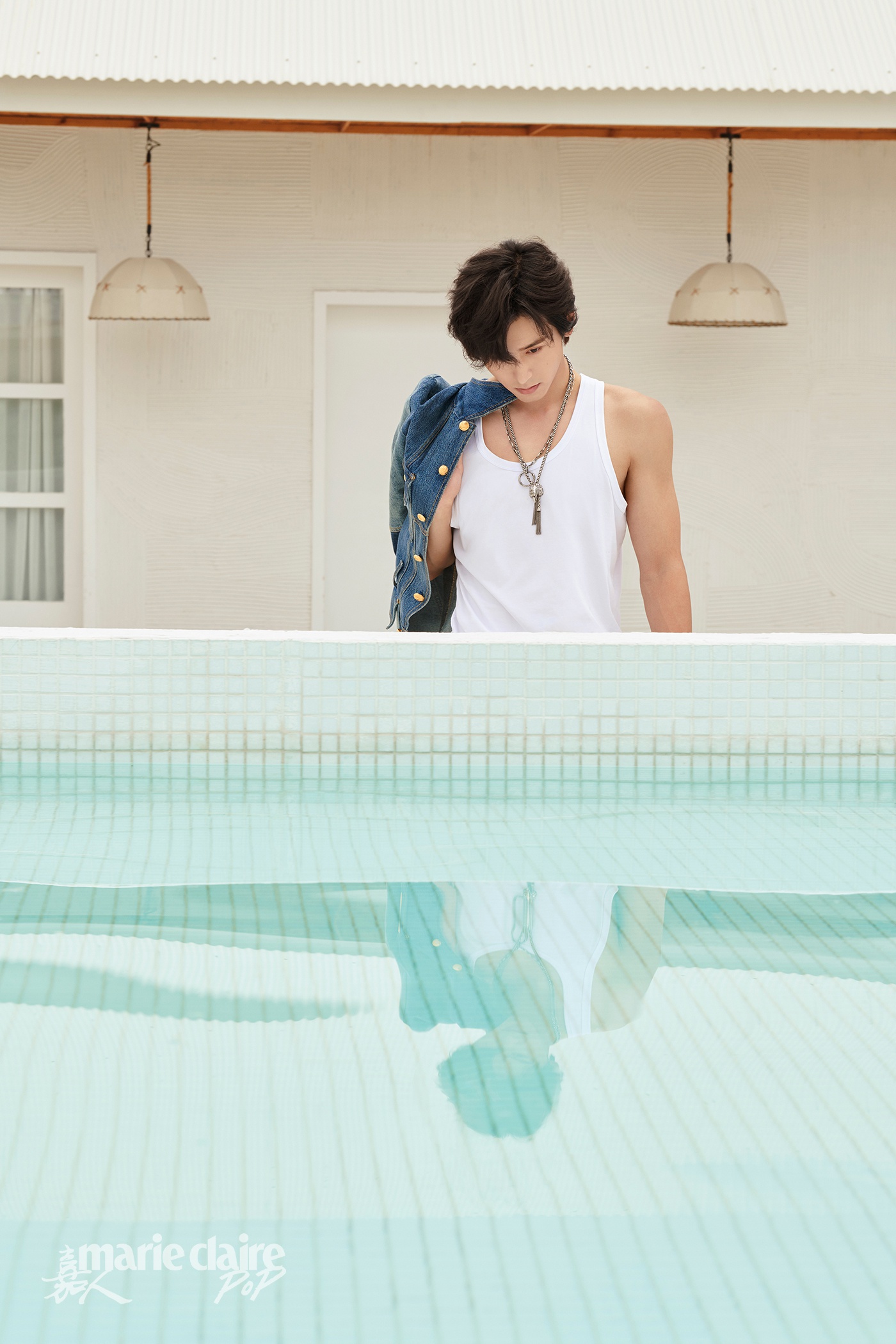 张哲瀚初夏清新少年气帅气写真16