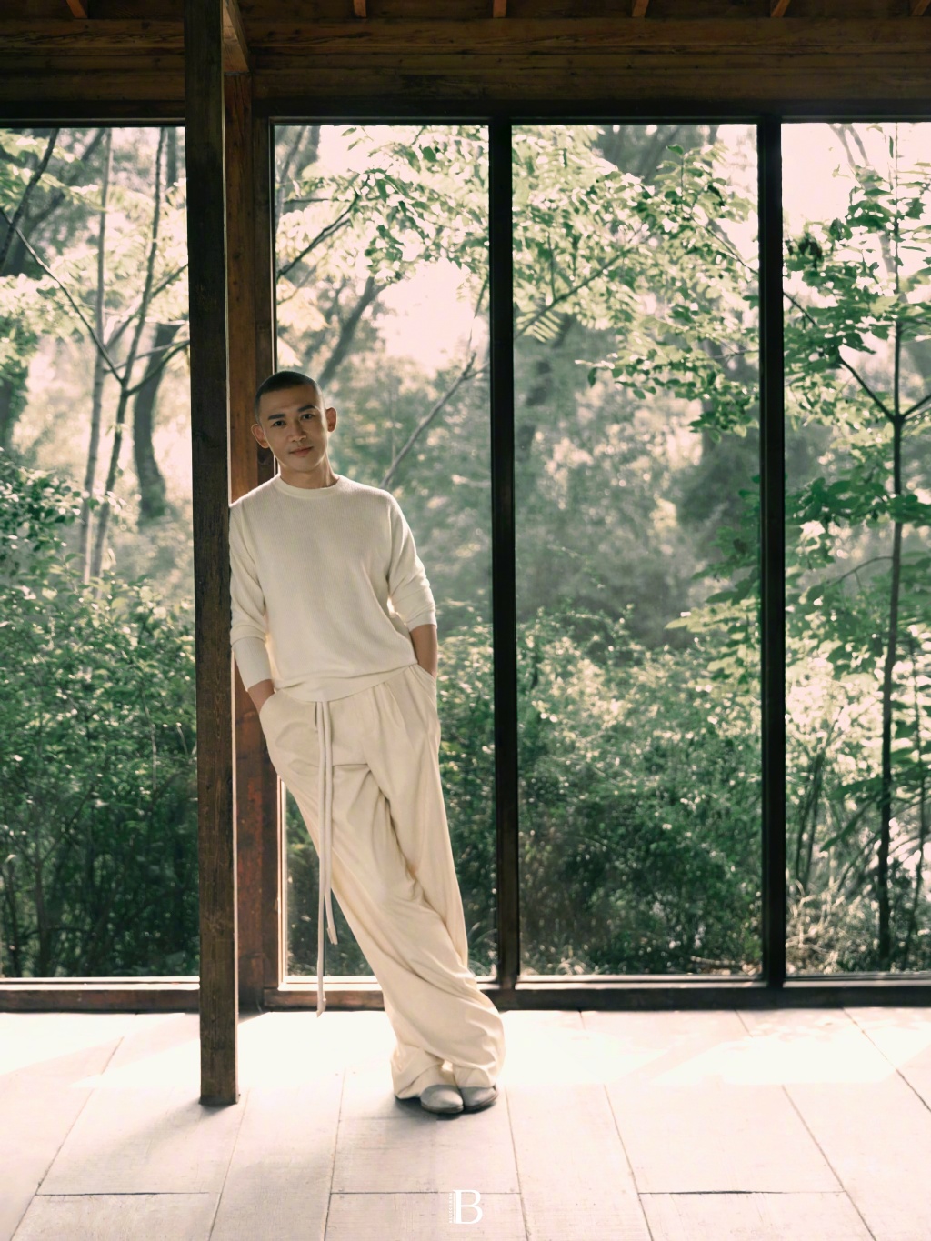 聂远早秋休闲森林大片写真图片79