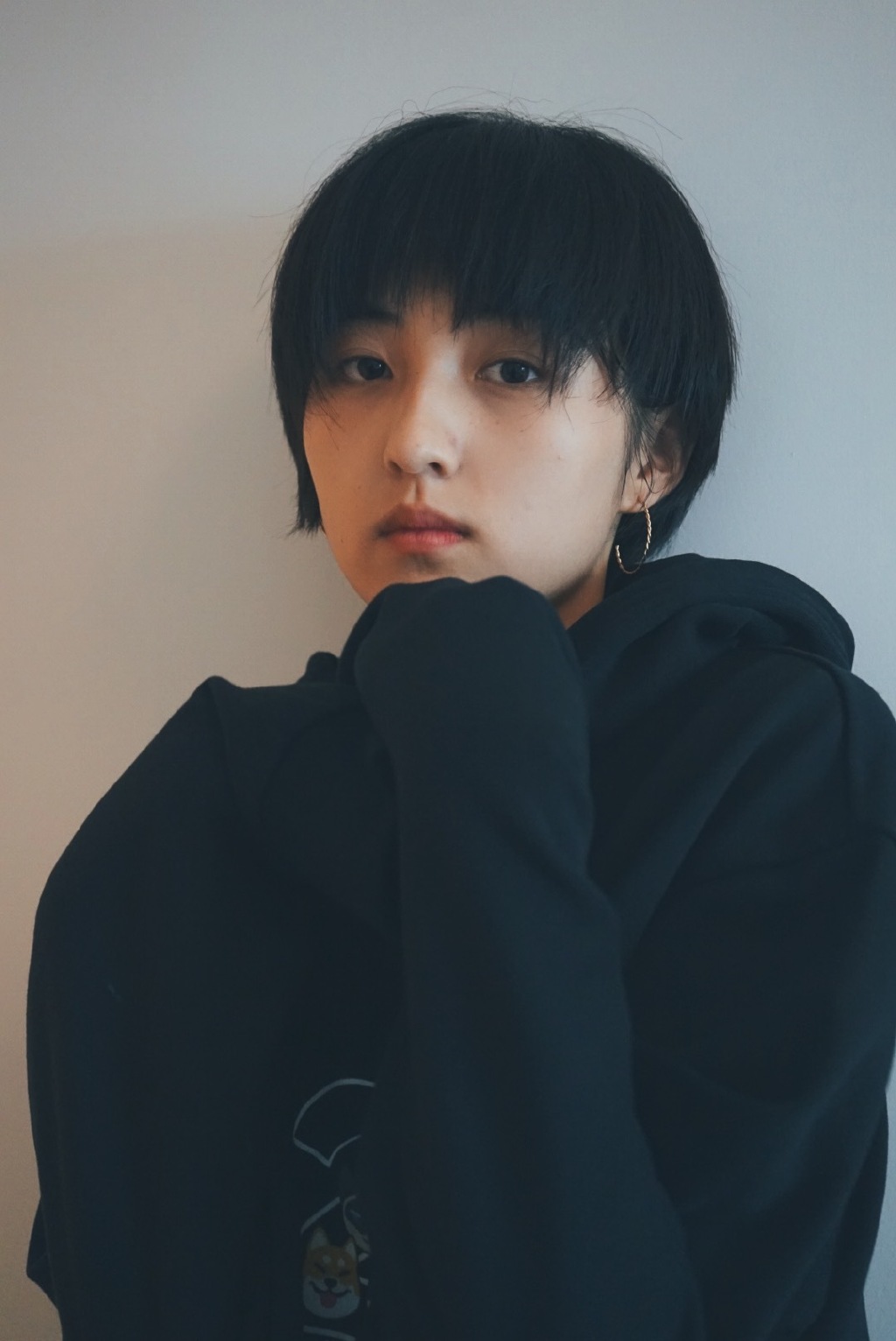 张子枫日系少年感短发图片