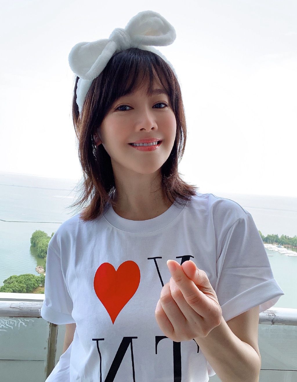 左小青七夕甜美俏皮自拍图片,左小青图片