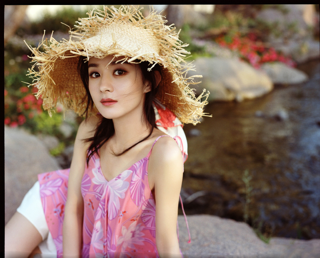 赵丽颖浪漫七夕田园写真图片44